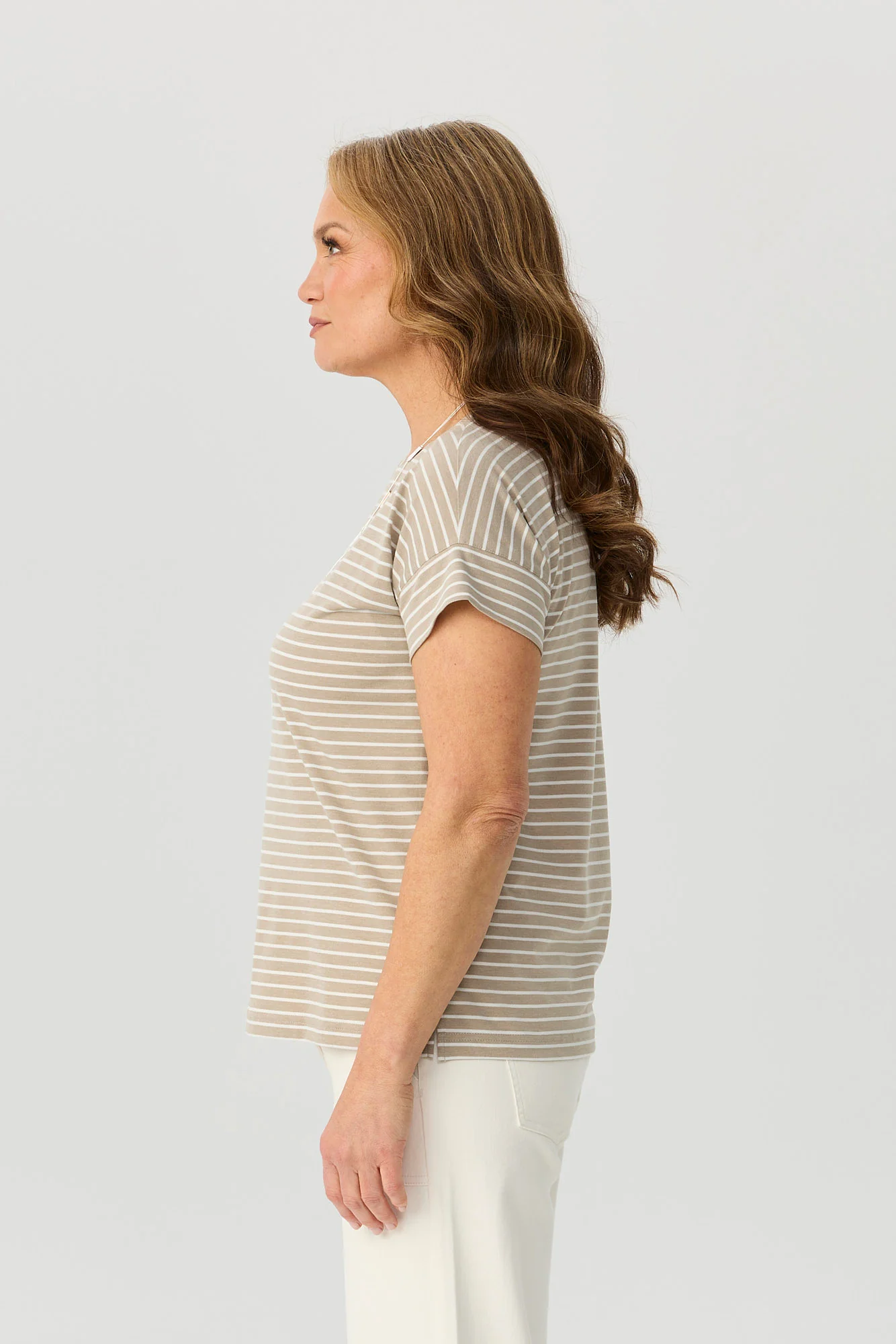 Pebble Stripe Short Sleeve Tee - Image 4
