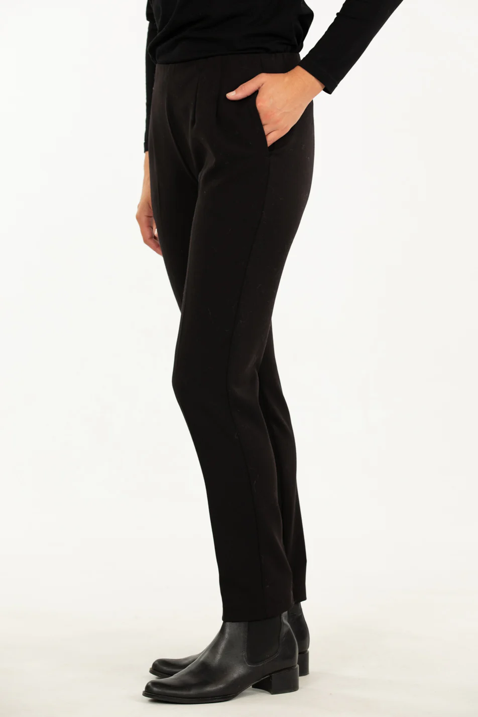 Ponti Classic Pant With Pockets - Image 3