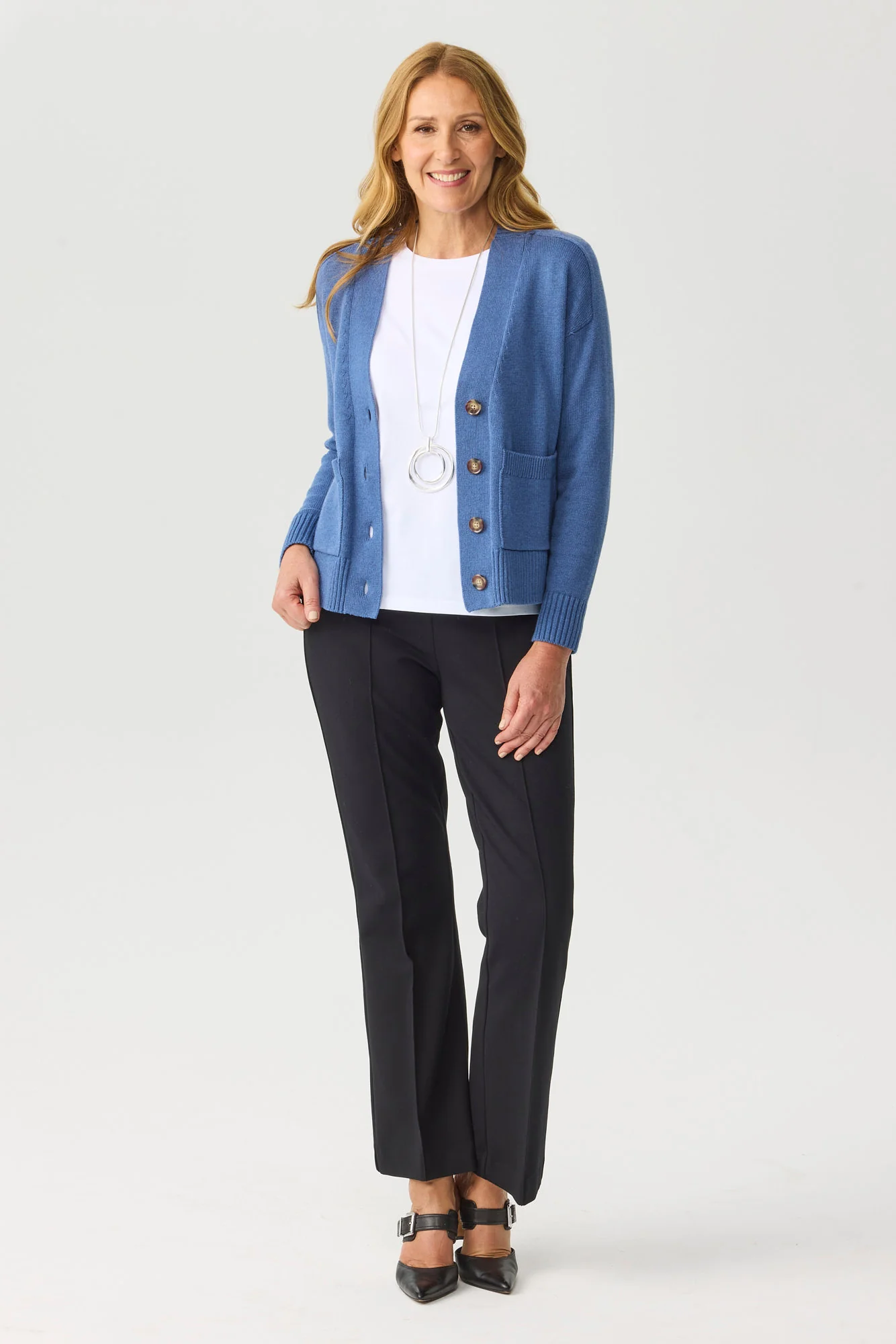 Ponti Pintuck Bootleg Pant - Image 3