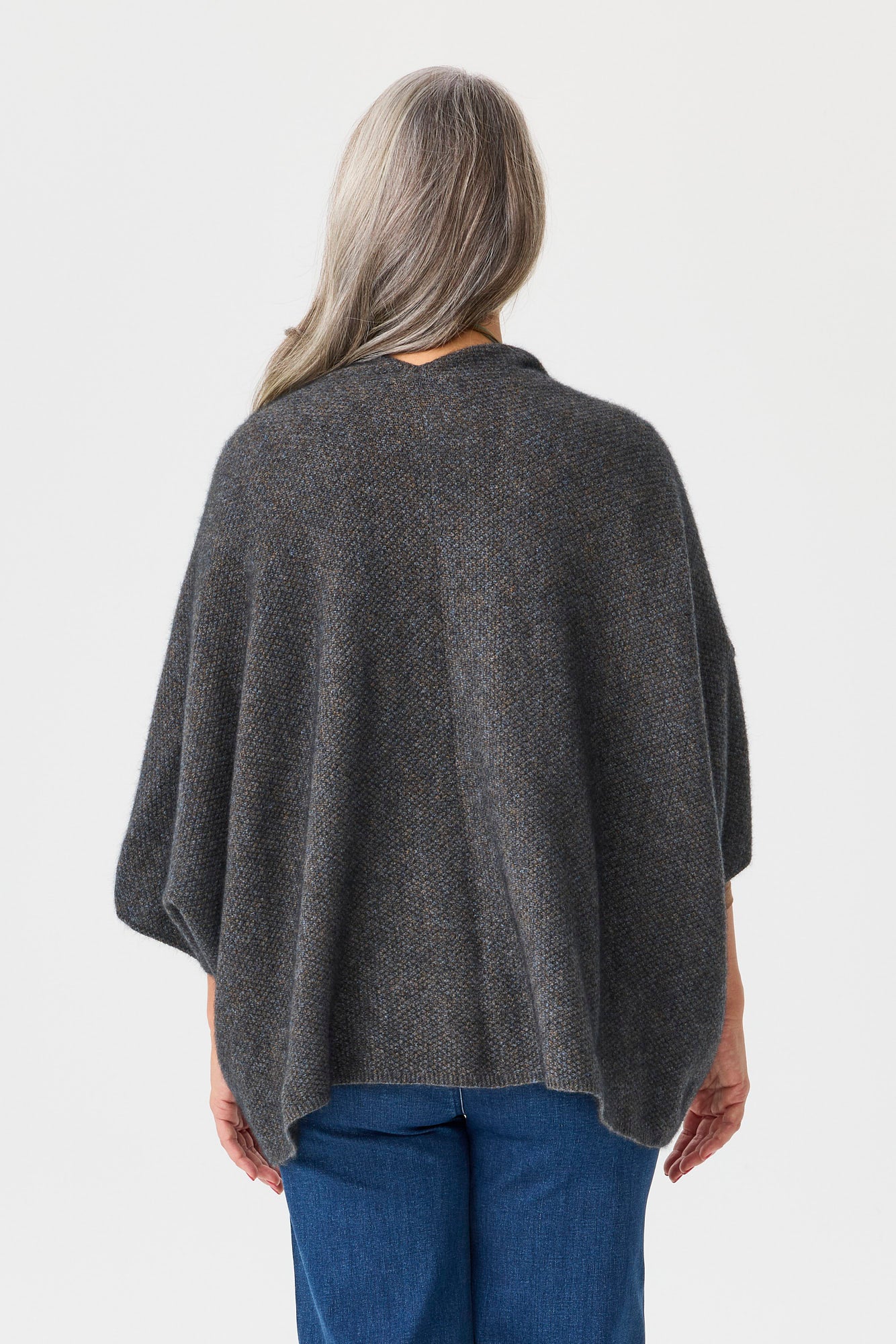 Possum Moss Stitch Longline Wrap - Image 5