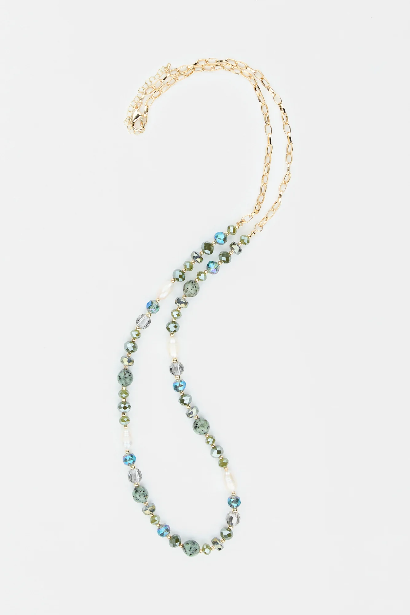 Priya Beaded Long Necklace - Image 2