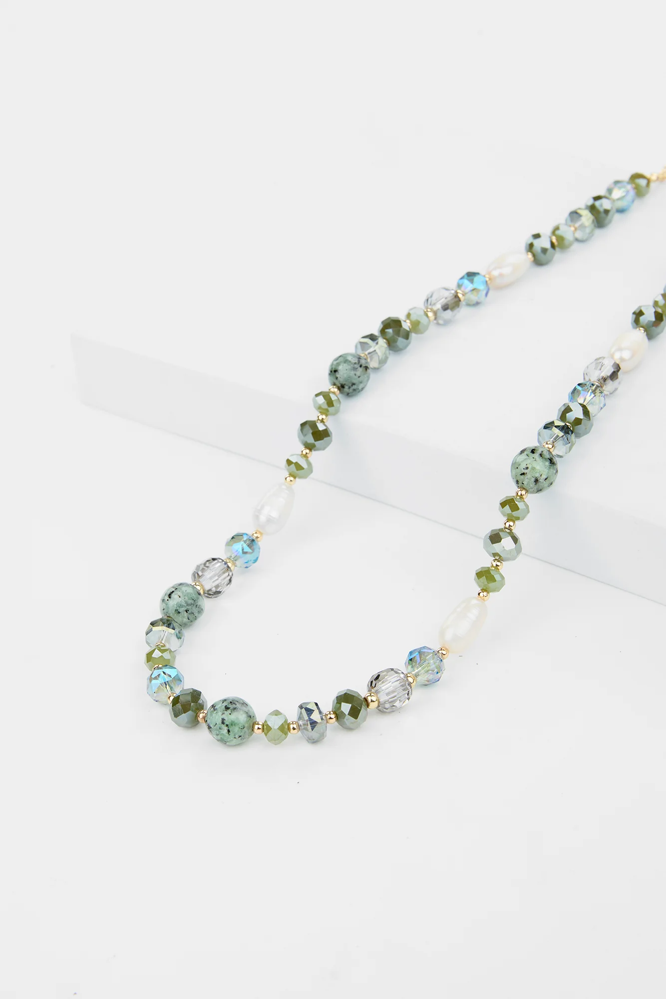 Priya Beaded Long Necklace - Image 3