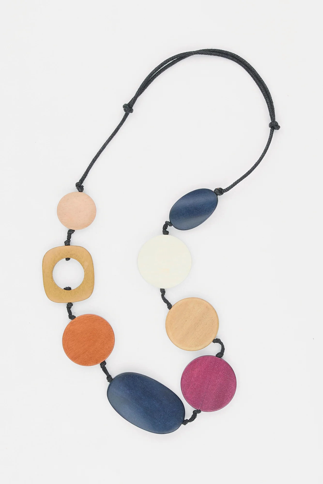 Renata Wooden Necklace - Image 2