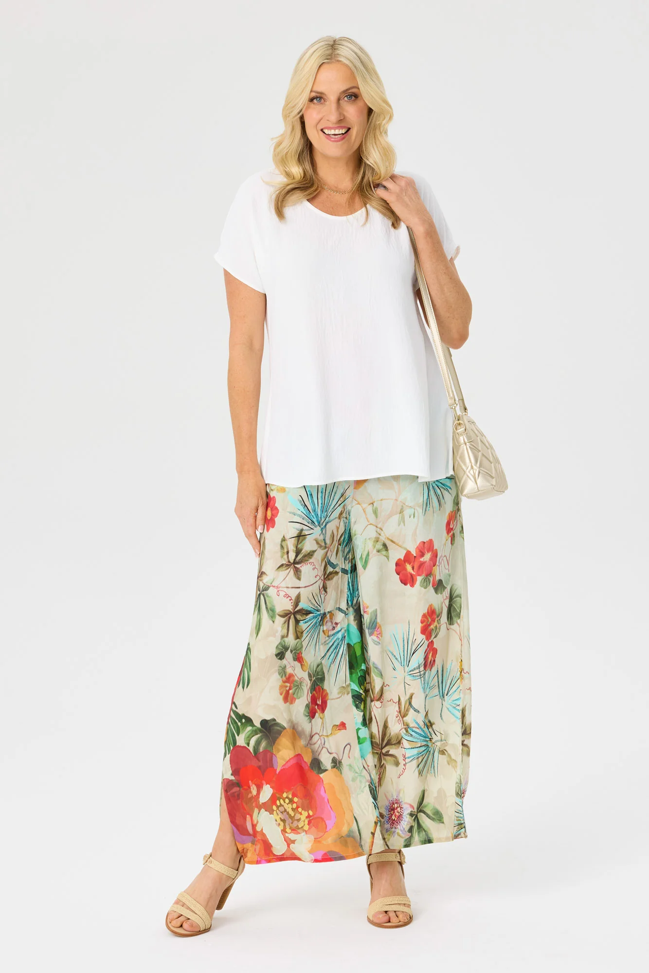Resort Invert Pleat Back Top - Image 3