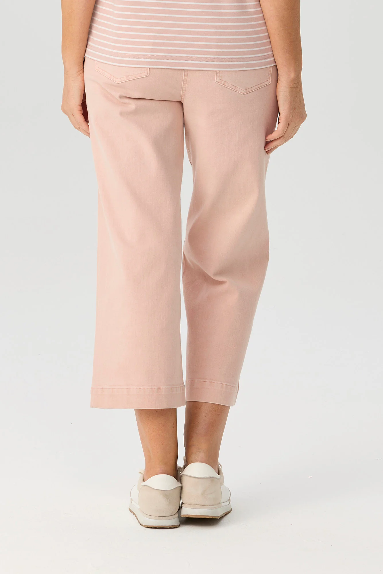 Shelby 7/8 Zip Wide Leg Jean - Image 5