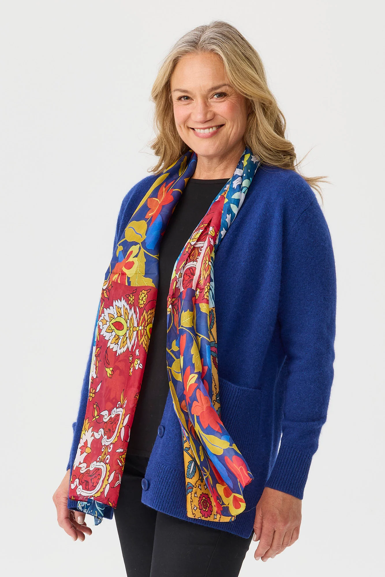 Sien Silk Scarf - Image 3