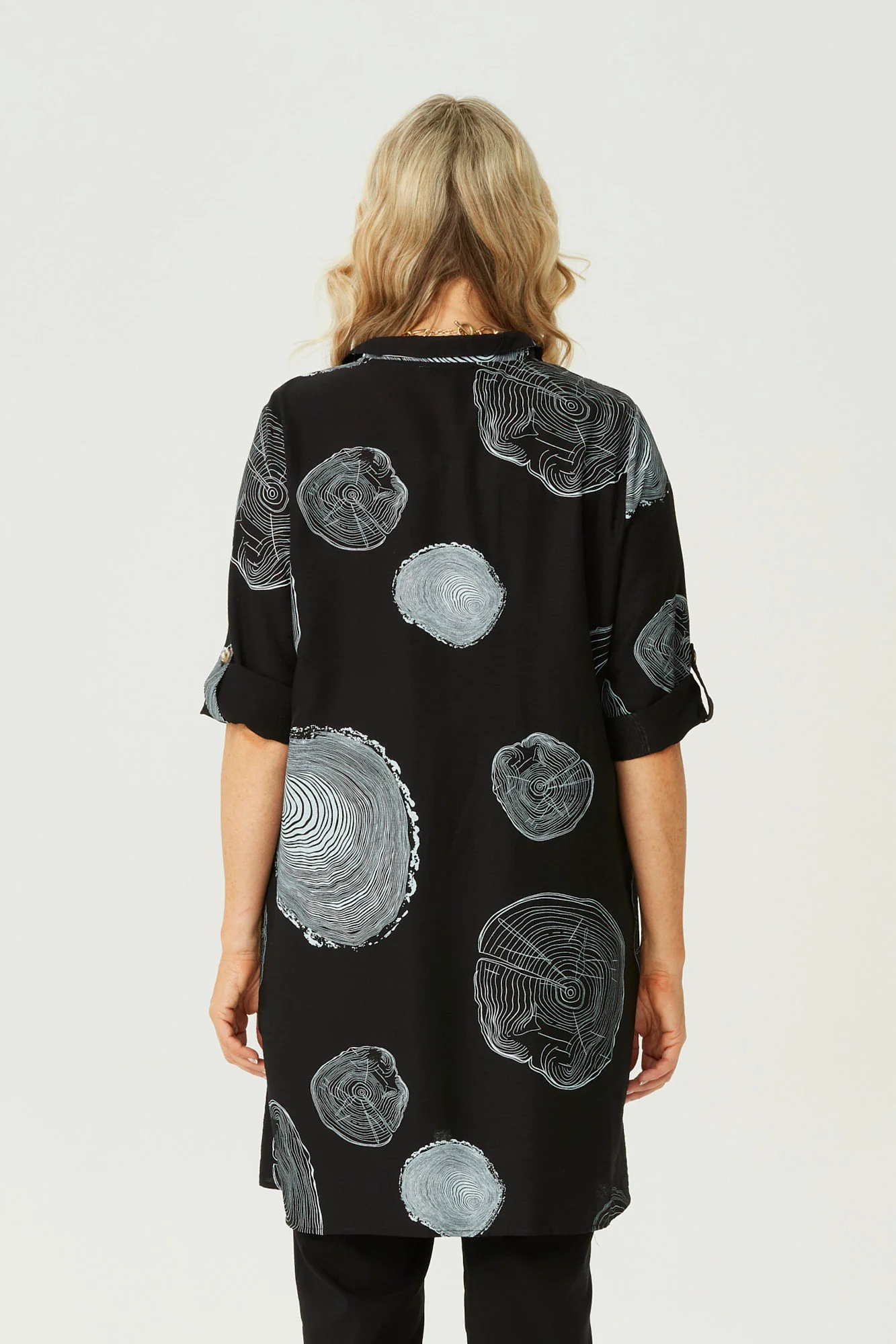 Stewart 3/4 Sleeve Long Pocket Shirt - Image 5