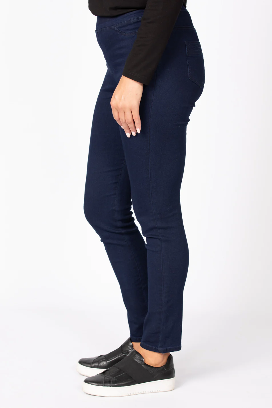 Suzy Stretch Long Pull On Jean - Image 3
