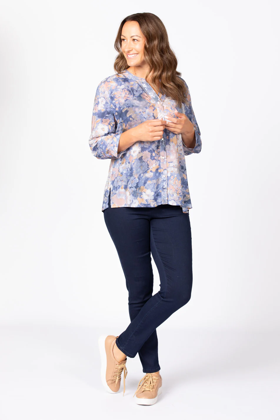 Suzy Stretch Long Pull On Jean - Image 4