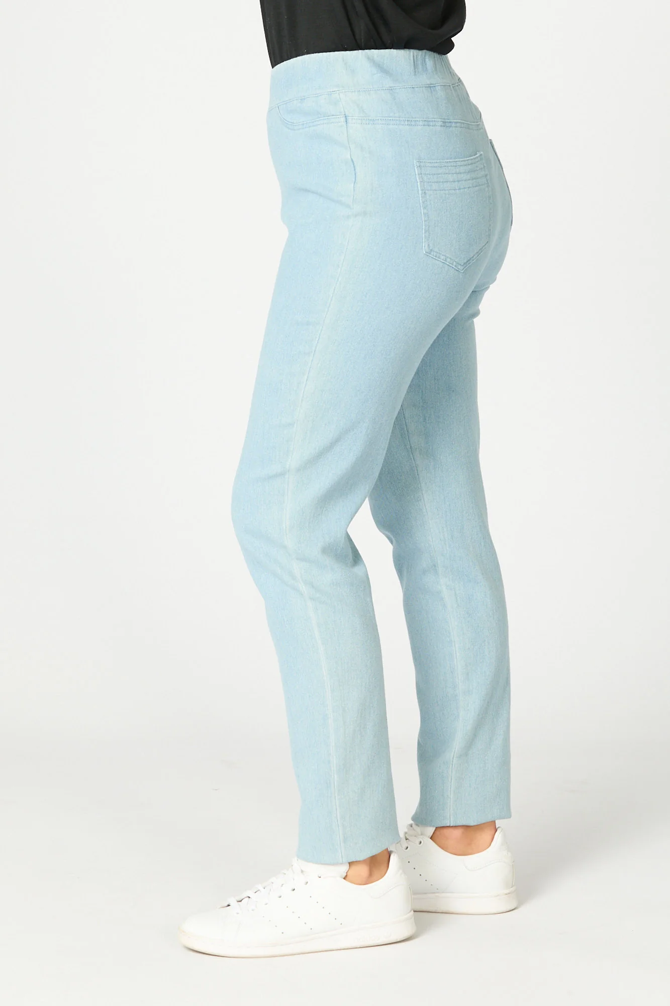 Suzy Stretch Long Pull On Jean - Image 4