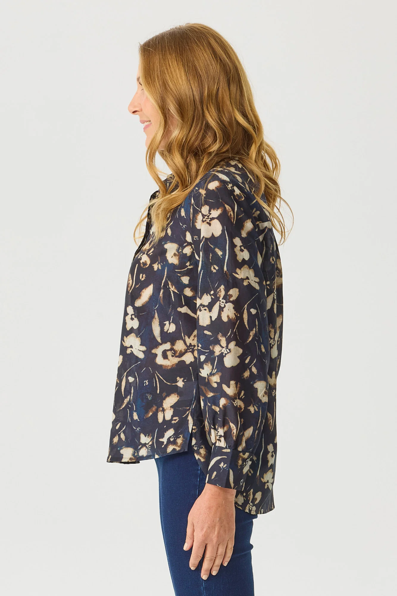 Tesoro Long Sleeve High Low Shirt - Image 5