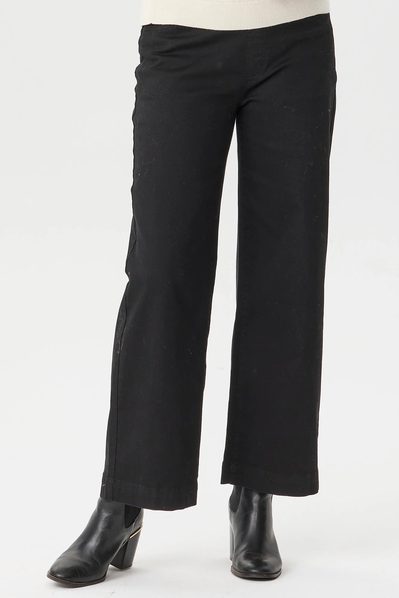 Tilly Wide Leg Pull On Long Jean - Image 3