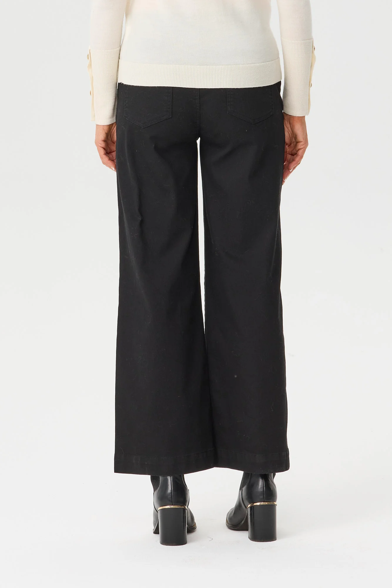 Tilly Wide Leg Pull On Long Jean - Image 5