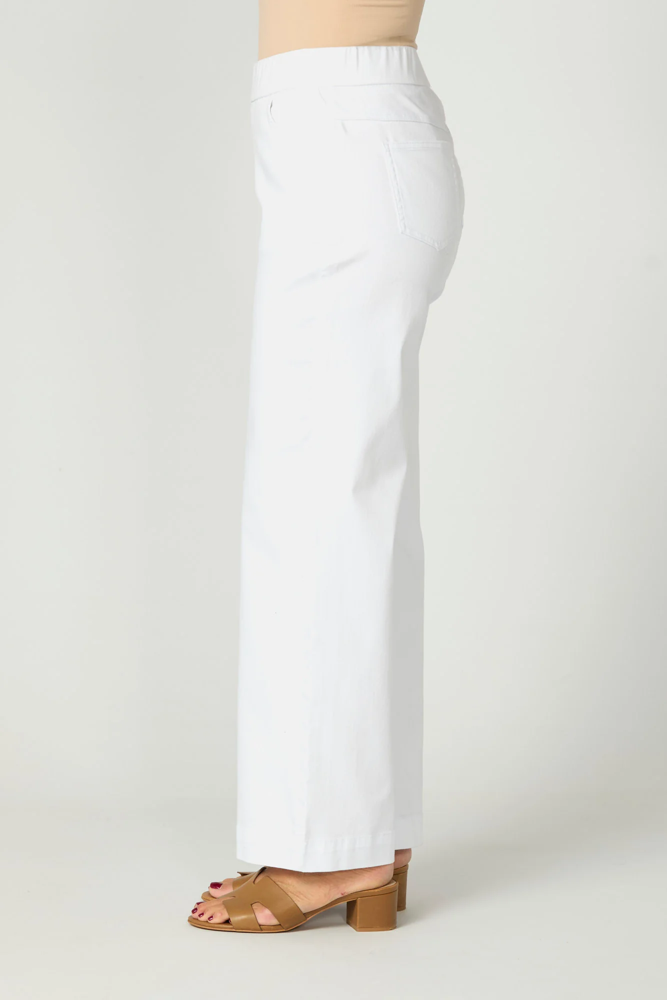 Tilly Wide Leg Pull On Long Jean - Image 4