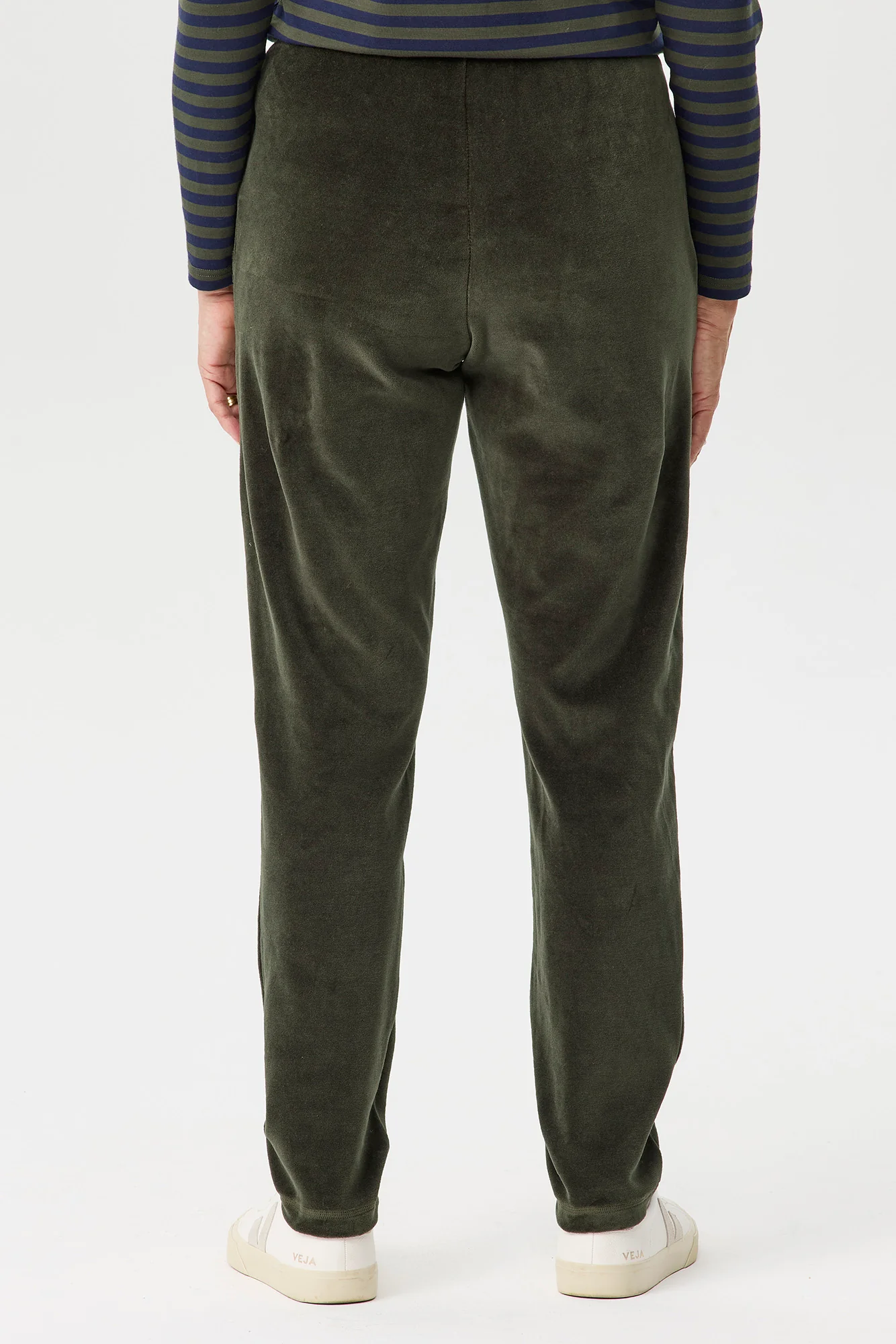 Valley Pull On Velour Pant - Image 4