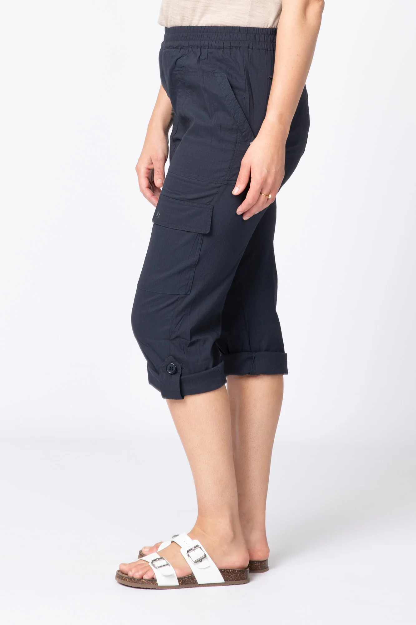 Vibe Stretch Crop Cargo Pant - Image 4