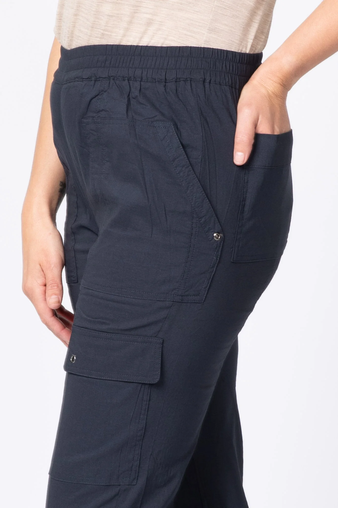 Vibe Stretch Crop Cargo Pant - Image 5