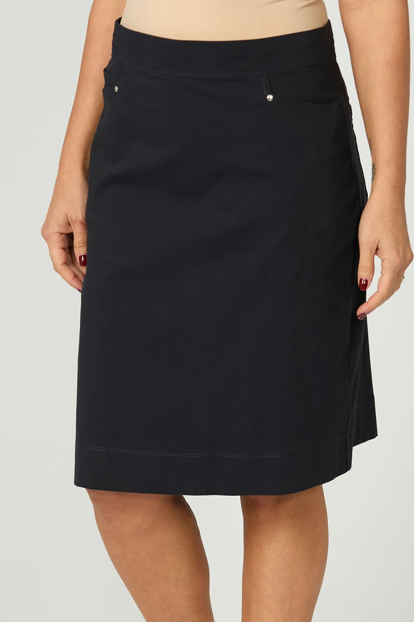 Vibe Stretch Pull On Pocket Skirt - Image 5