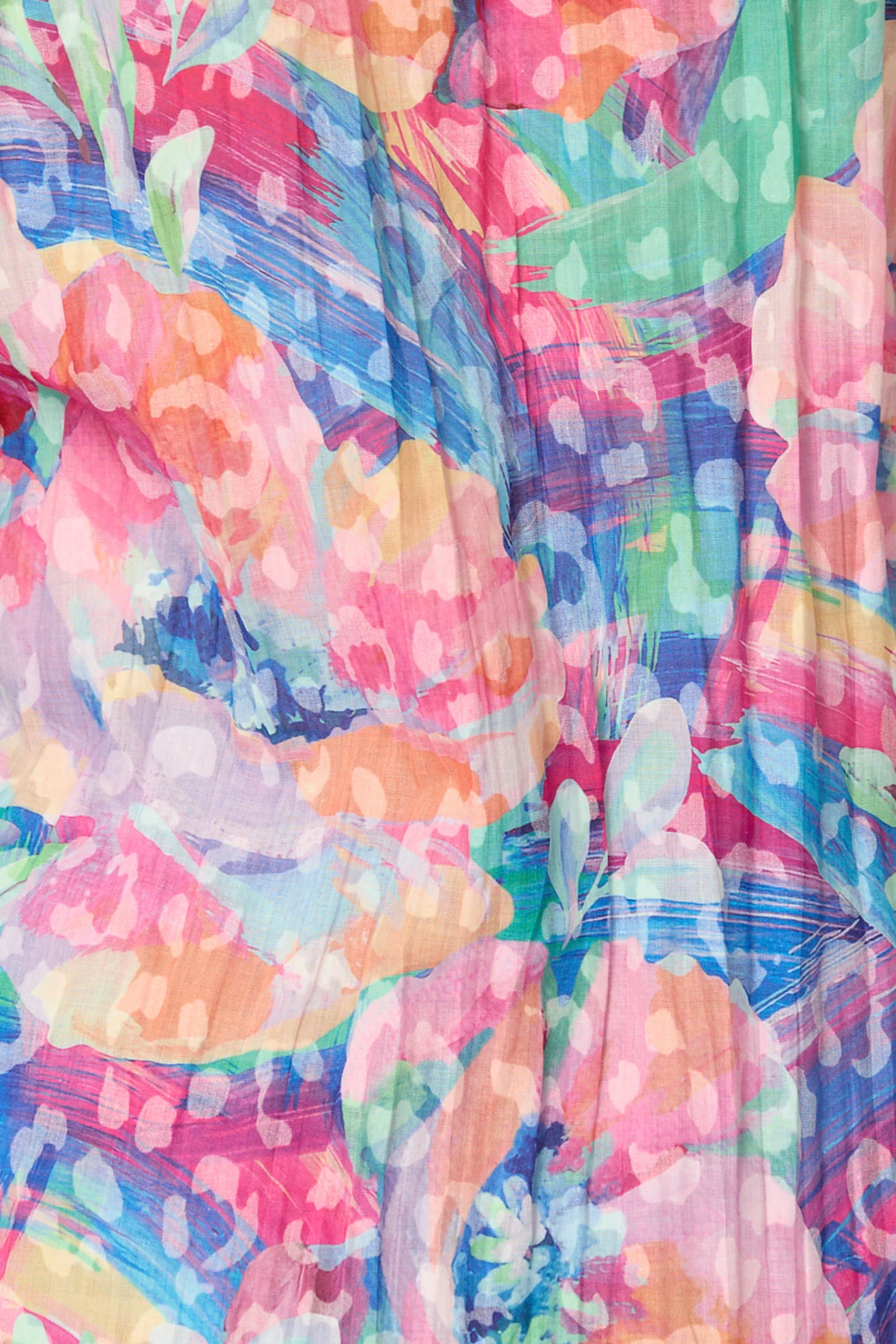 Vista Crushed 3/4 Sleeve Print Shirt - Image 6