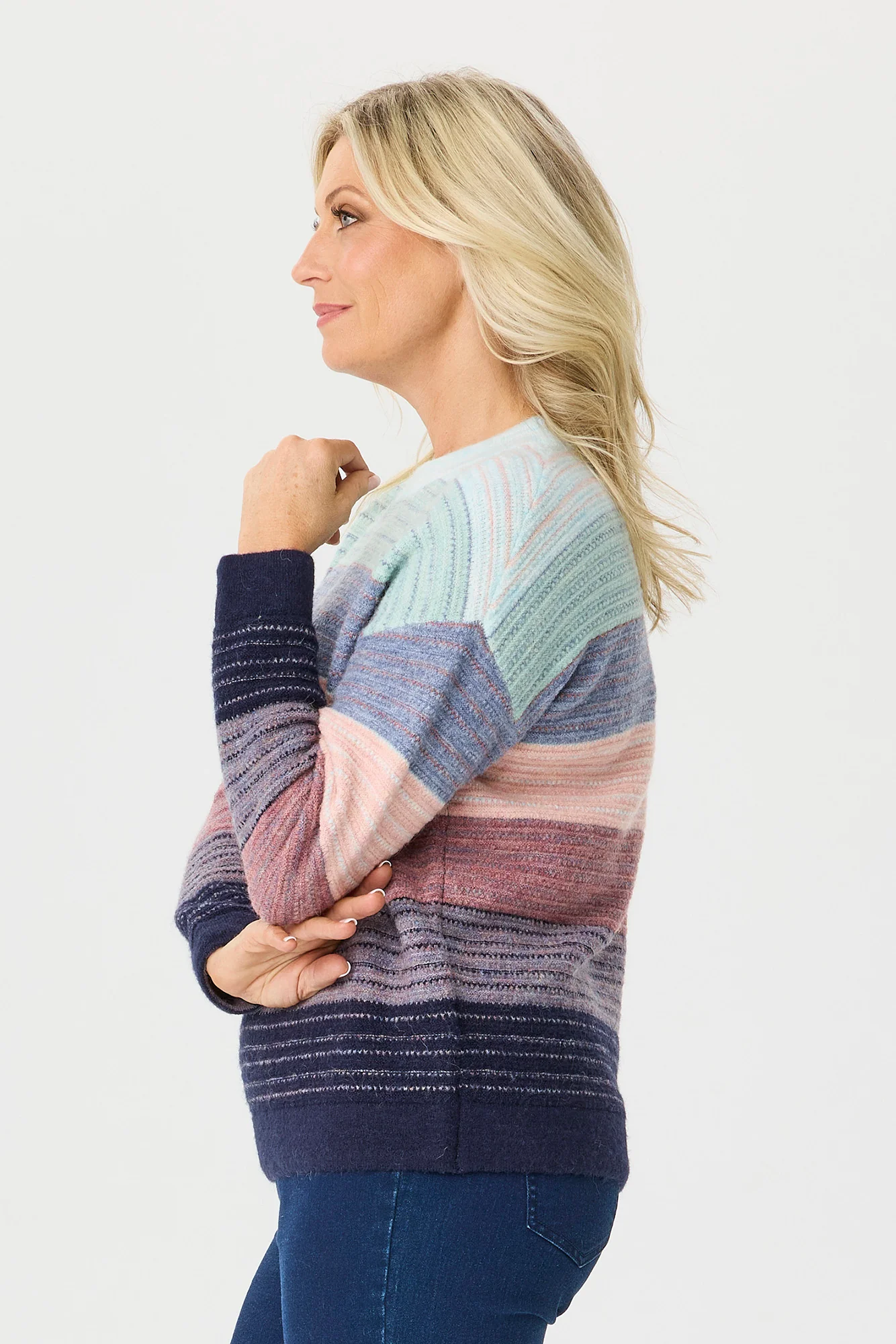 Walter Stripe Sweater - Image 4