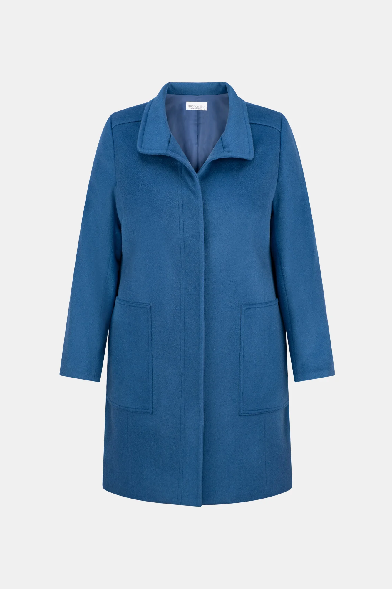 Zarina Concealed Placket Coat - Image 7