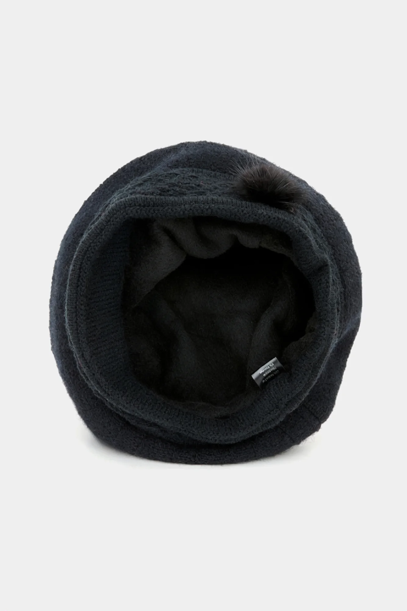 Zoelle Plush Knit Hat - Image 3