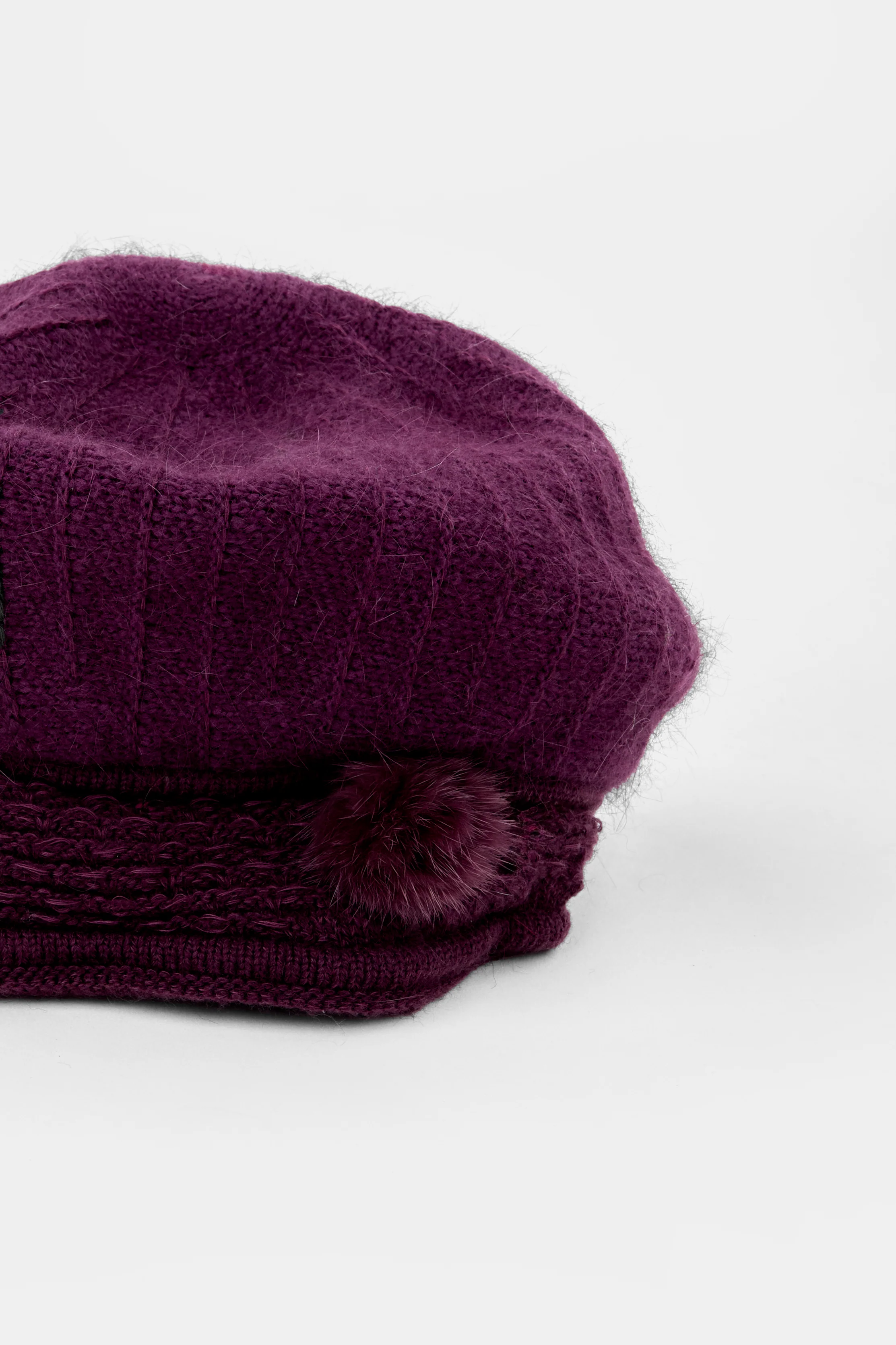 Zoelle Plush Knit Hat - Image 2