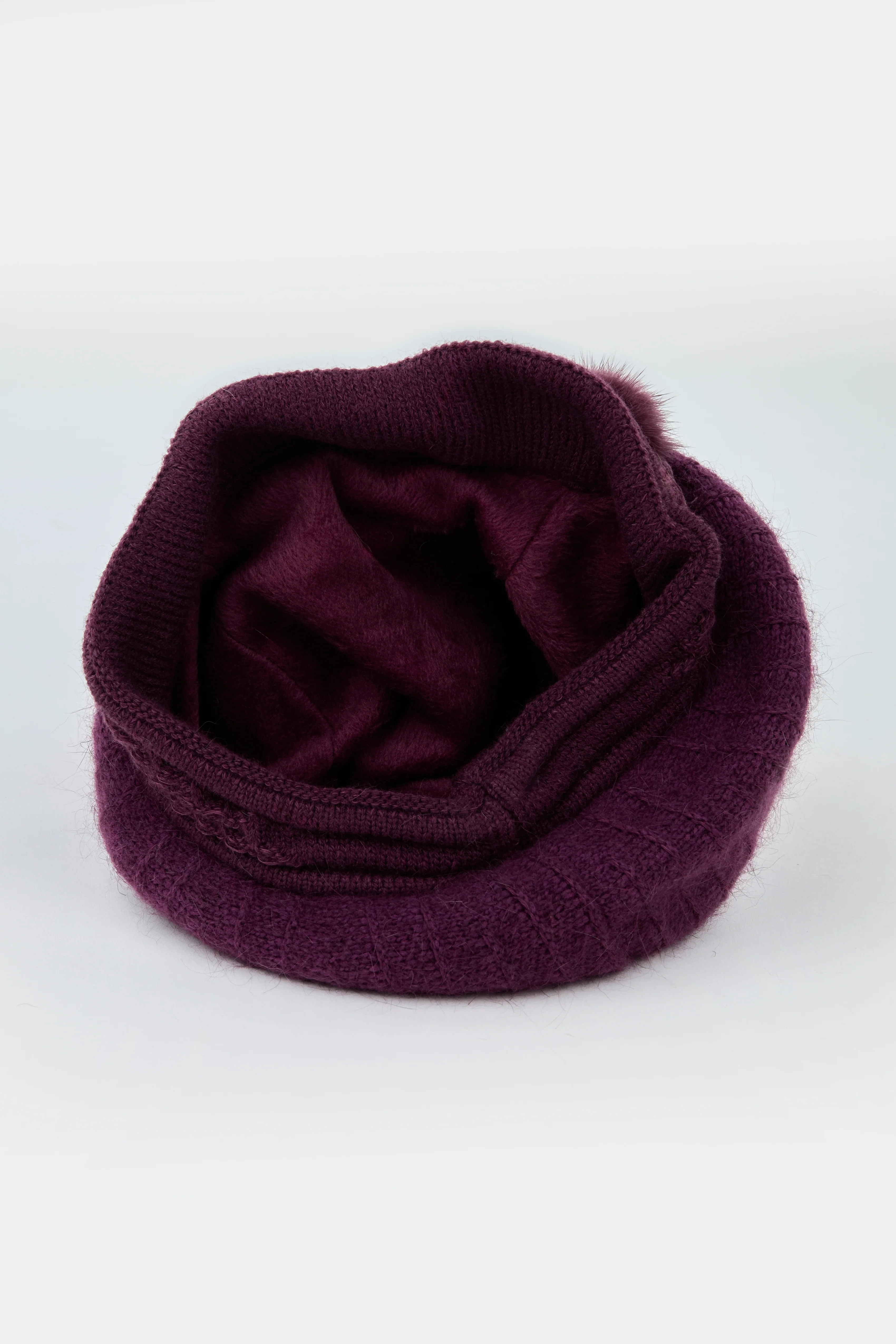 Zoelle Plush Knit Hat - Image 3
